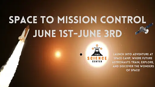 June 1st - 3rd 2026 Space to Mission Control